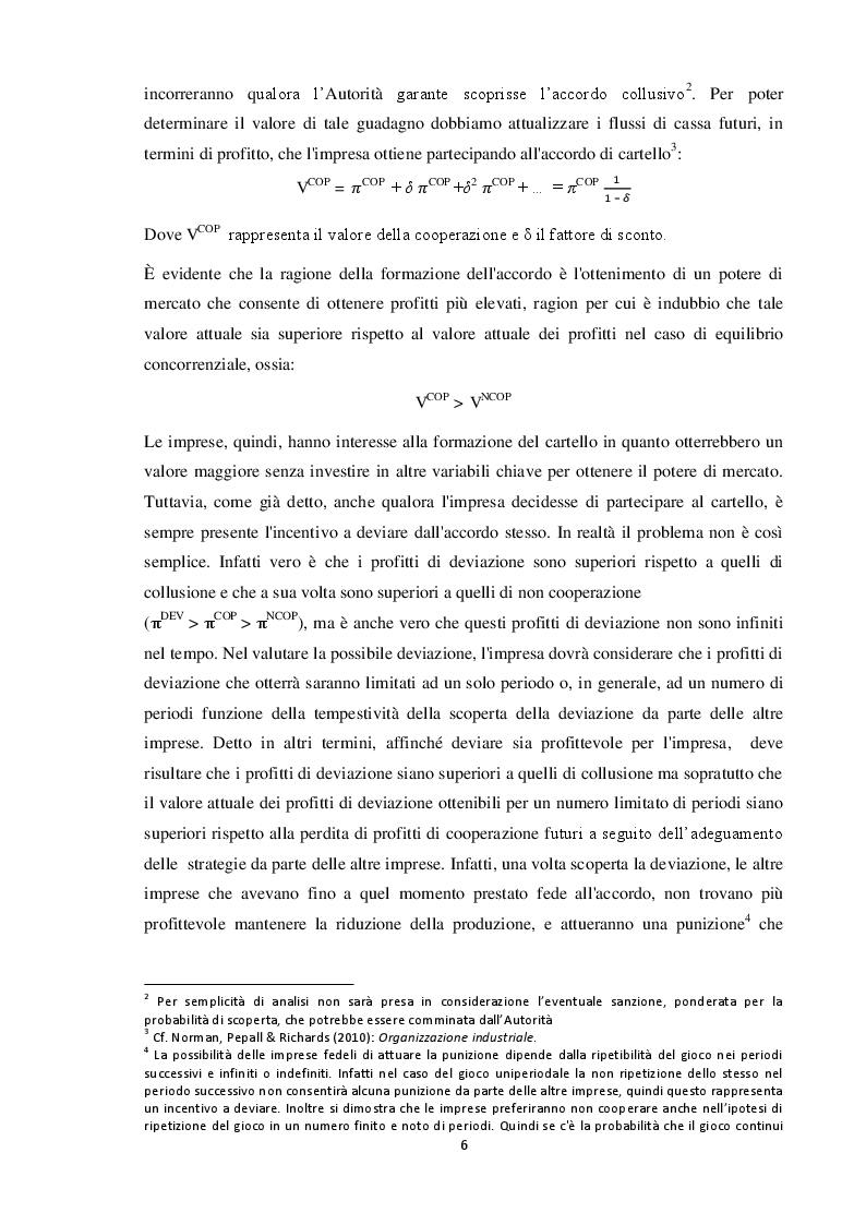 Anteprima della tesi: Formazione dei cartelli e strumenti di tutela della concorrenza. Il caso Novartis Roche, Pagina 6