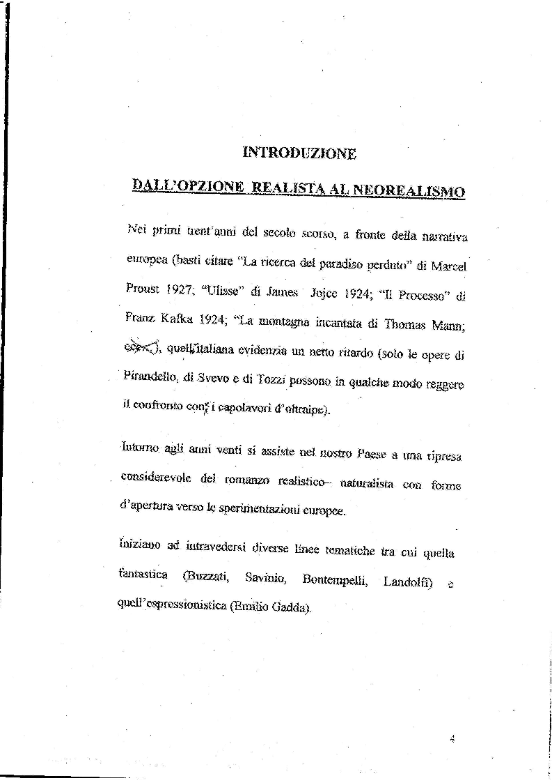 Anteprima della tesi: Le Storie Italiane di Vasco Pratolini, Pagina 2