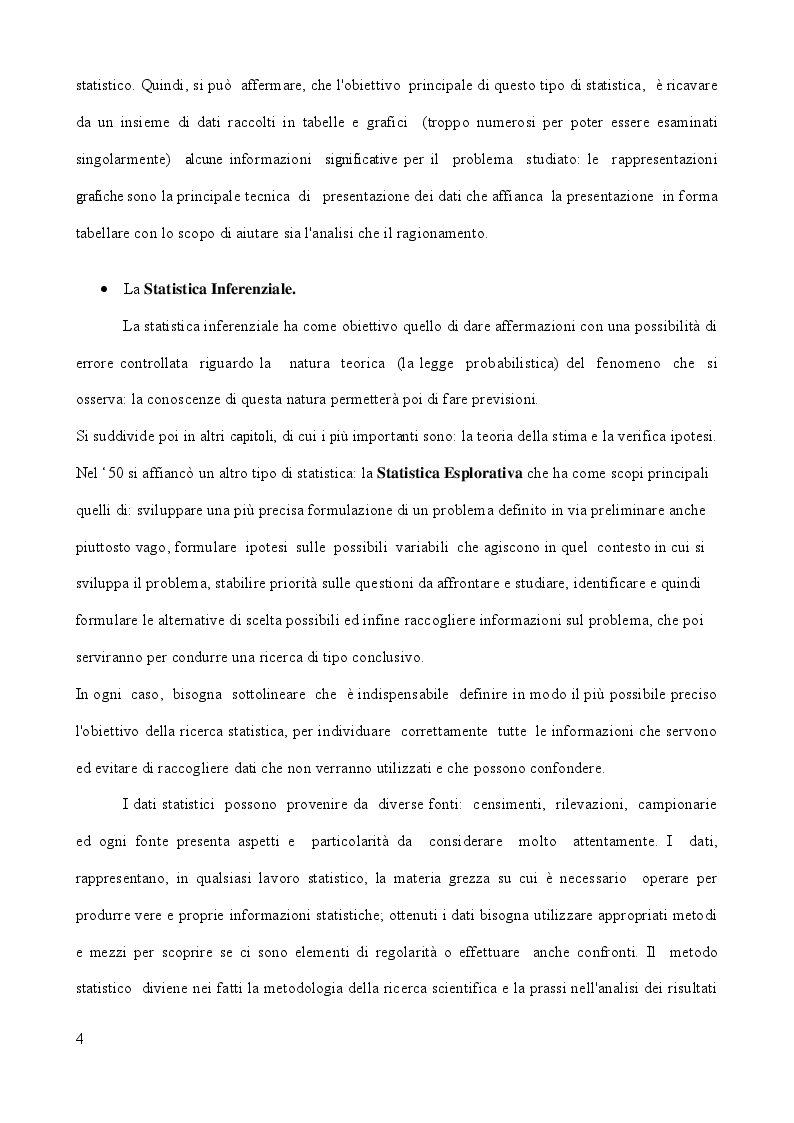 Anteprima della tesi: Analisi Descrittiva sui Campionati Italiani di Calcio di Serie A e B nel Triennio 2006-2009, Pagina 3