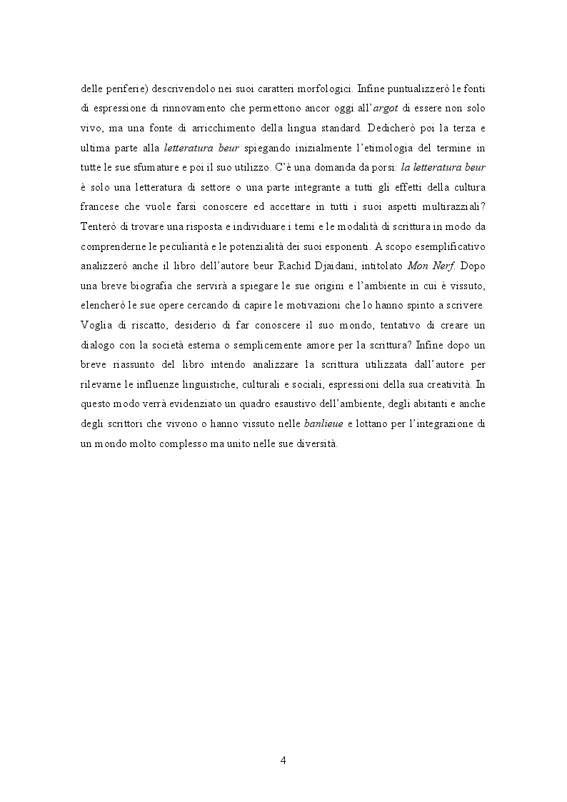 Anteprima della tesi: La banlieue in Francia: analisi storica e socio-linguistica, Pagina 3