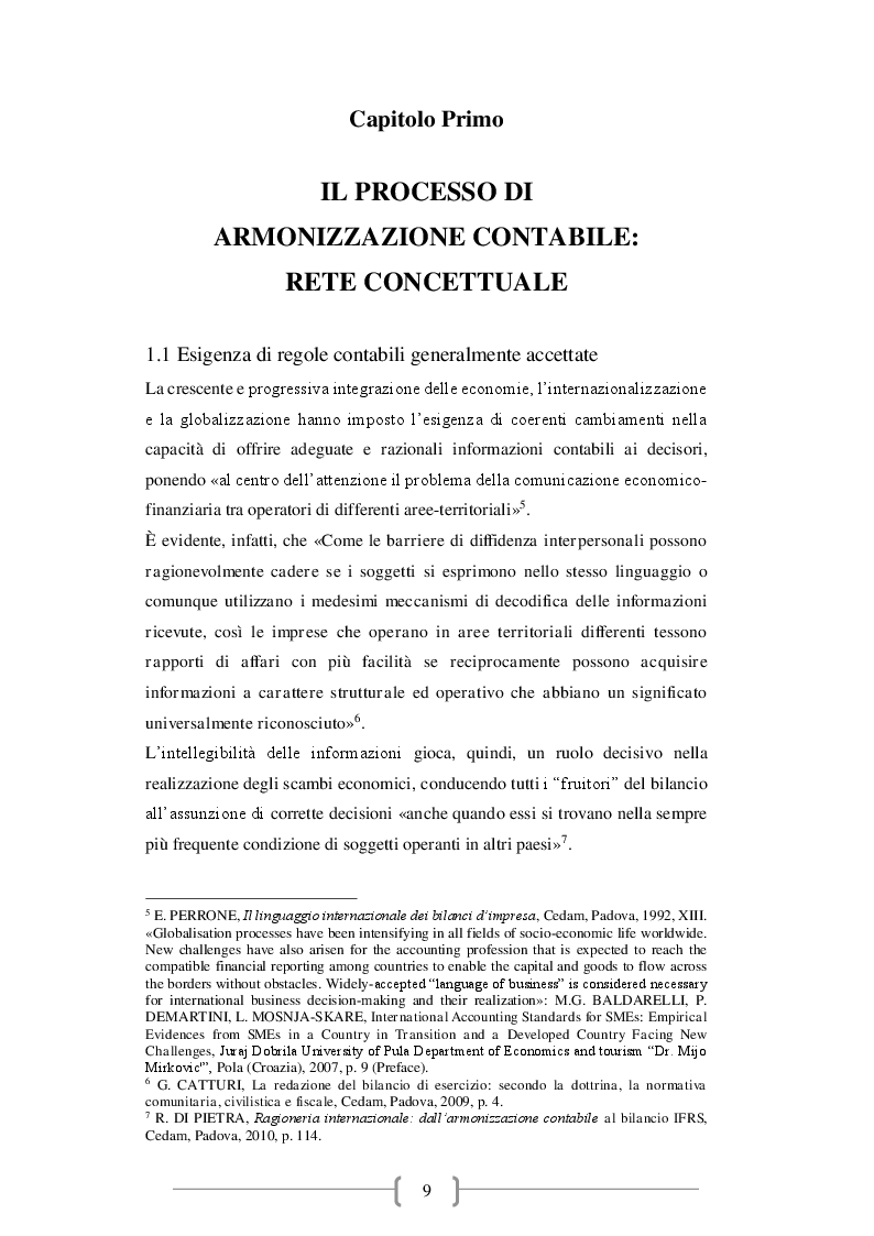 Anteprima della tesi: Il bilancio d'esercizio: novità e criticità emergenti, Pagina 4