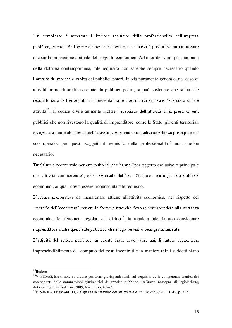 Estratto dalla tesi: La governance delle società a controllo pubblico