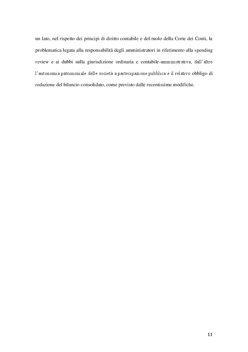 Anteprima della tesi: La governance delle società a controllo pubblico, Pagina 8