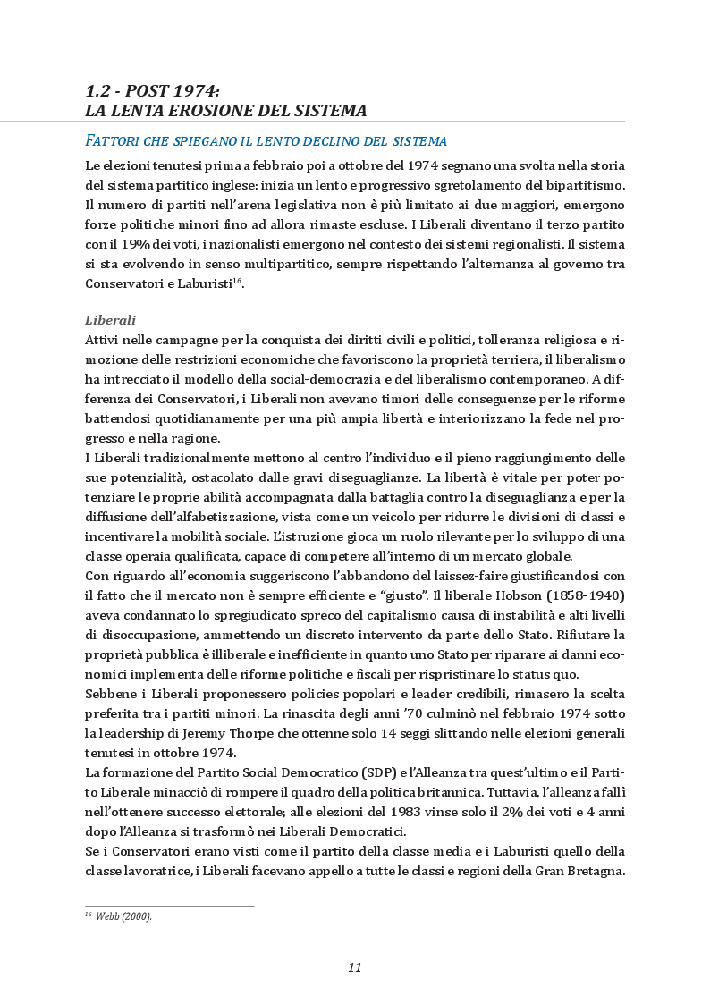 Estratto dalla tesi: Elezioni e partiti in Gran Bretagna: l'evoluzione del sistema partitico alla luce delle elezioni del 2017