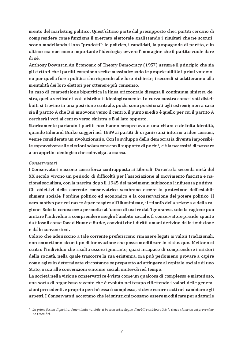 Anteprima della tesi: Elezioni e partiti in Gran Bretagna: l'evoluzione del sistema partitico alla luce delle elezioni del 2017, Pagina 6