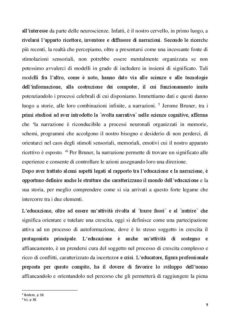 Anteprima della tesi: Il metodo autobiografico come strumento per la ri-progettazione esistenziale, Pagina 6