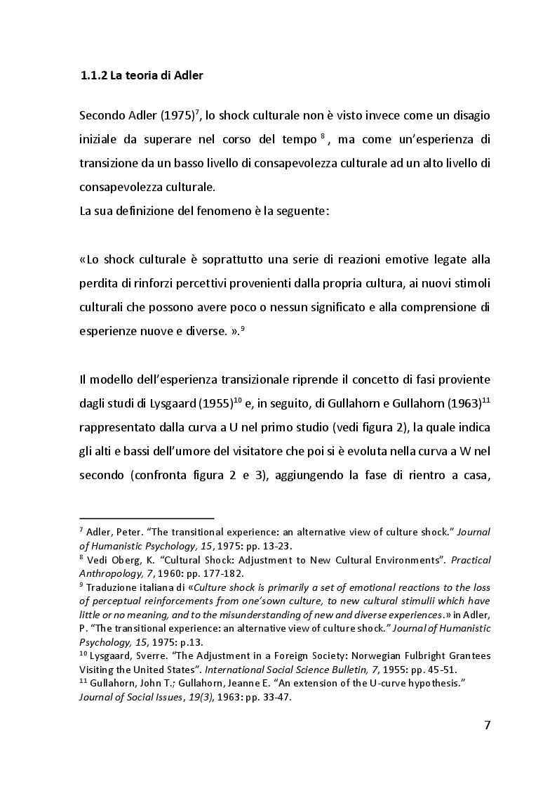 Anteprima della tesi: Lo shock culturale. Integrarsi in nuove culture. Uno sguardo sul contesto cinese., Pagina 8