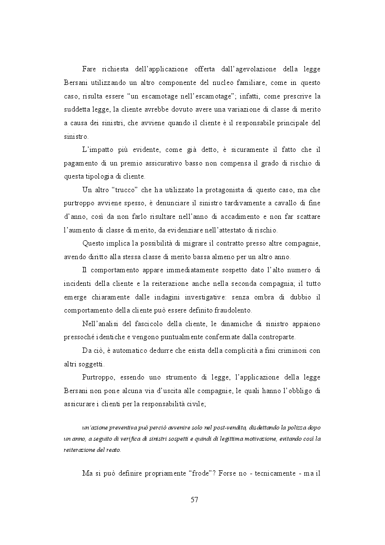 Anteprima della tesi: La frode Rca in Italia. Un'analisi dei modus operandi e delle possibili misure preventive, Pagina 6