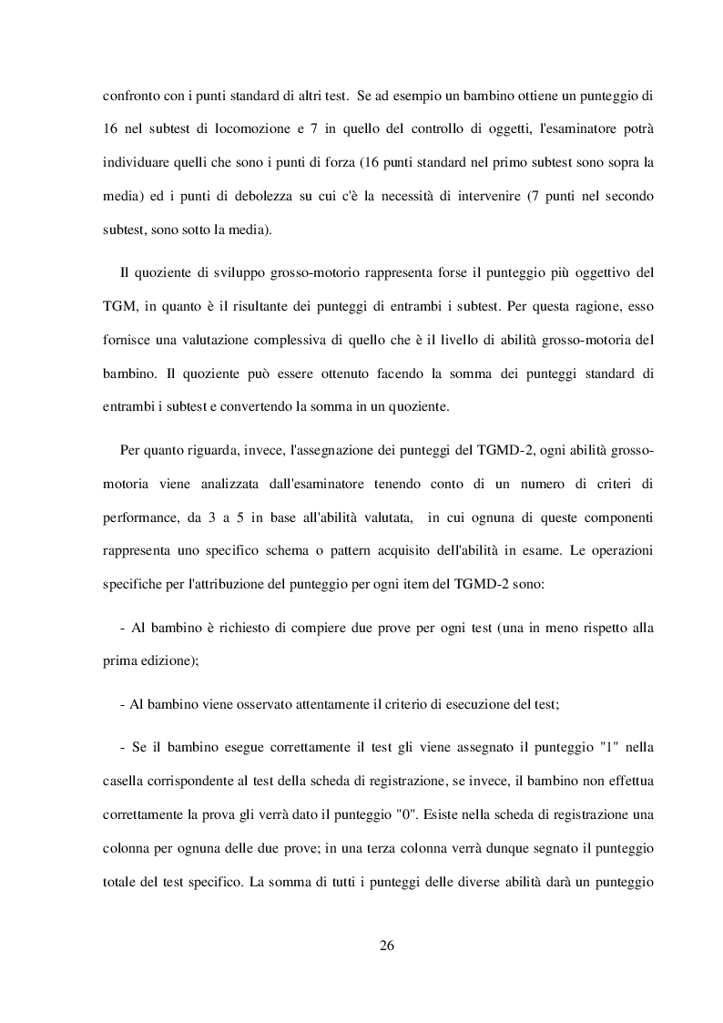 Anteprima della tesi: La Valutazione Funzionale in Età Giovanile, Pagina 5