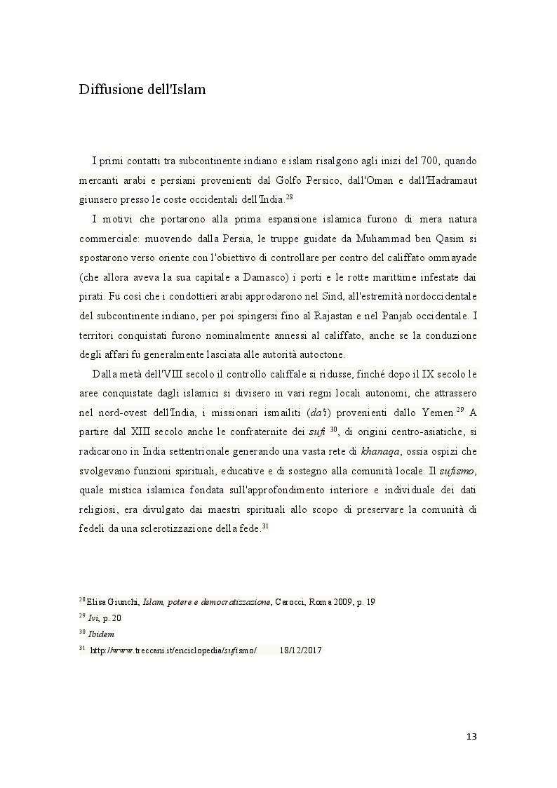 Estratto dalla tesi: La terra dei Puri: Origini, evoluzione e attualità