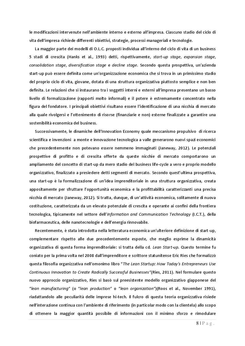 Anteprima della tesi: La governance nelle start-up: dinamiche di potere e controllo tra imprenditori, fornitori e finanziatori, Pagina 5