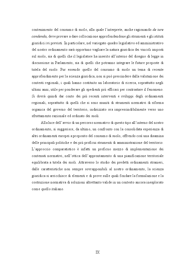 Anteprima della tesi: La disciplina giuridica del consumo di suolo, Pagina 4