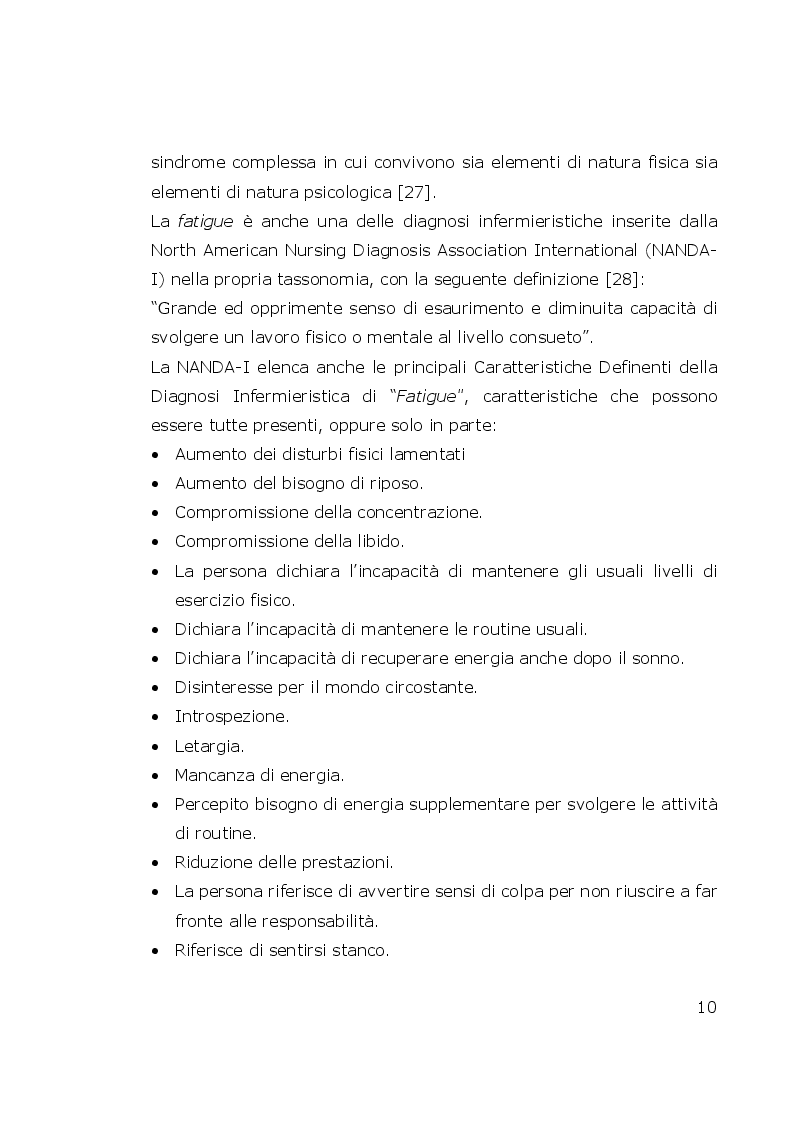 Anteprima della tesi: La fatica del vivere quotidiano: studio qualitativo fenomenologico sul sintomo "fatigue" nelle persone con BPCO, Pagina 3