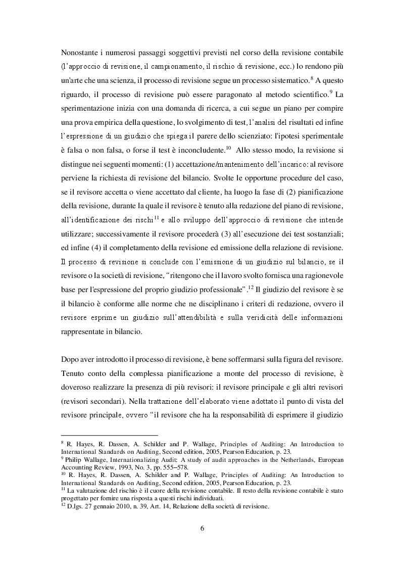 Anteprima della tesi: Revisione del bilancio consolidato nei gruppi di imprese: il principio di revisione ISA Italia 600, Pagina 3