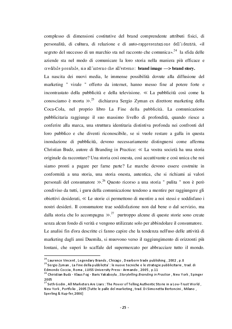 Anteprima della tesi: Strategie di Marketing, il Ruolo dello Storytelling dalla nascita ai Canali Digitali odierni, Pagina 6