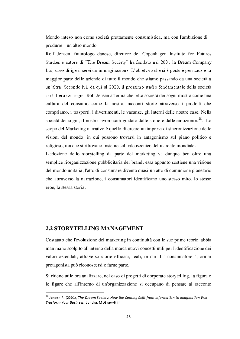 Anteprima della tesi: Strategie di Marketing, il Ruolo dello Storytelling dalla nascita ai Canali Digitali odierni, Pagina 7
