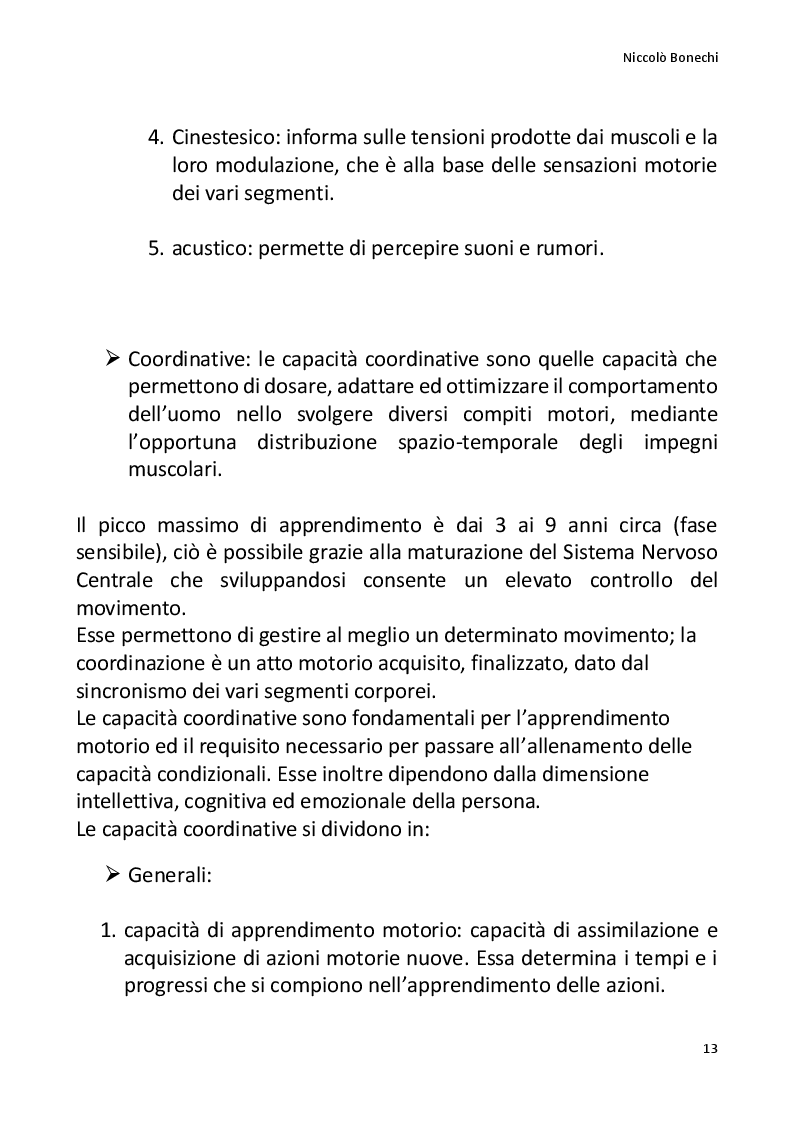 Anteprima della tesi: La preparazione fisico atletica nel motocross, Pagina 4