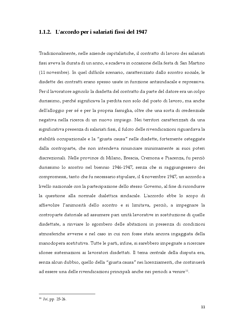 Estratto dalla tesi: La contrattazione collettiva in agricoltura e il fenomeno del caporalato