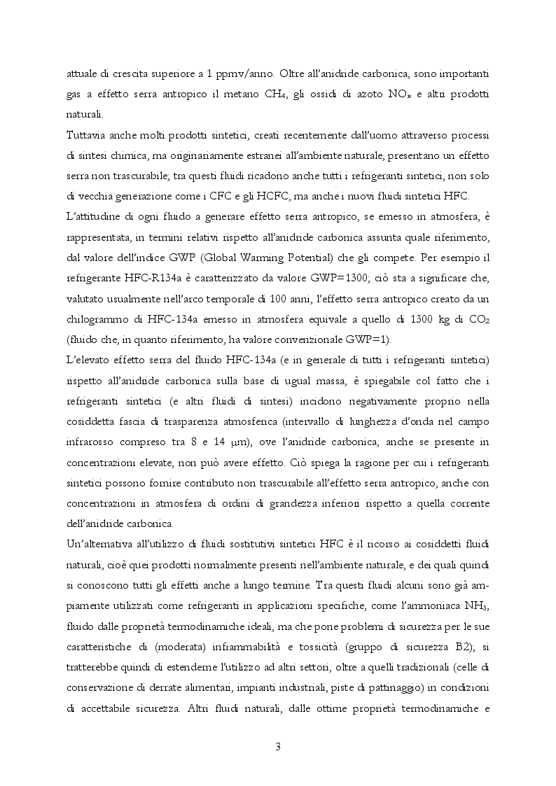 Anteprima della tesi: Analisi teorica e sperimentale di una pompa di calore ad anidride carbonica per asciugatrici domestiche, Pagina 4