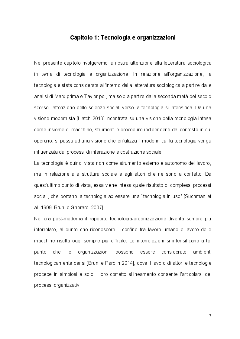 Anteprima della tesi: Tecnologia, organizzazione e lavoratori: il caso studio dell'EM Group, Pagina 4