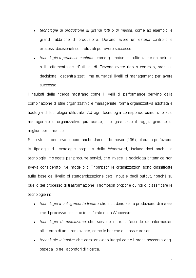Anteprima della tesi: Tecnologia, organizzazione e lavoratori: il caso studio dell'EM Group, Pagina 6