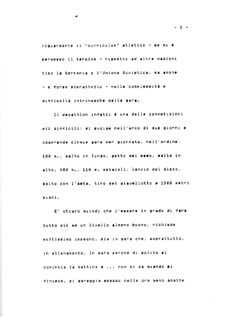 Anteprima della tesi: Il Decathlon, Pagina 4