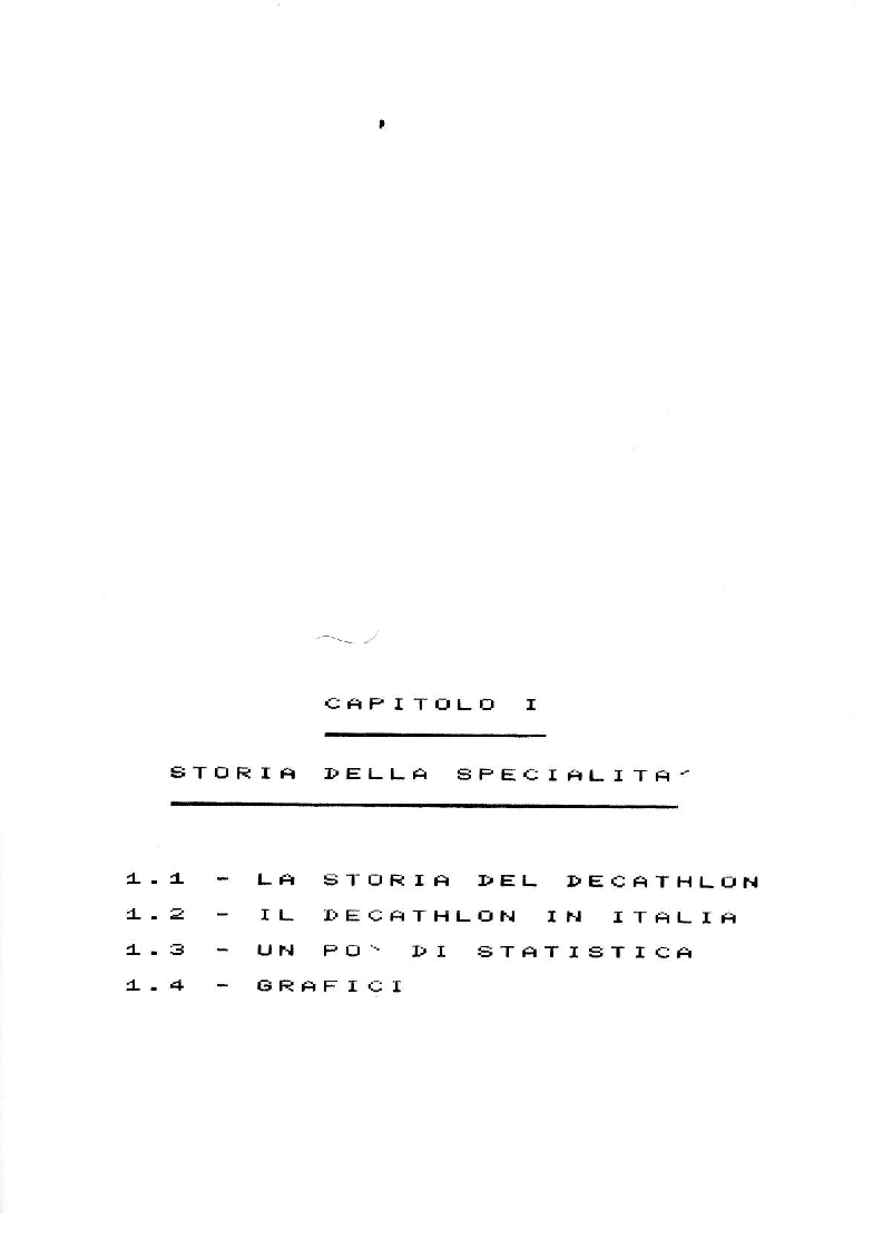 Anteprima della tesi: Il Decathlon, Pagina 8