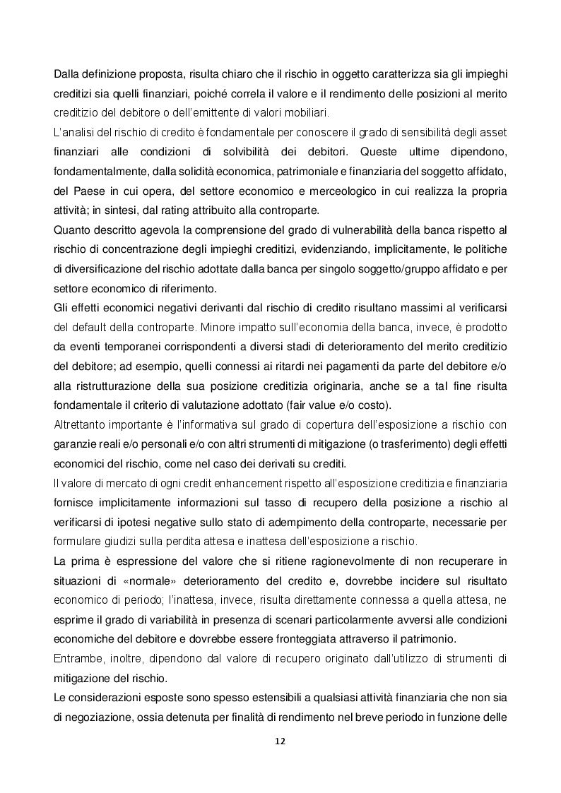 Estratto dalla tesi: ALM: tecniche di gestione dell'attivo e del passivo nelle banche. Evoluzione teorica ed applicazioni pratiche nella gestione e misurazione dei rischi.