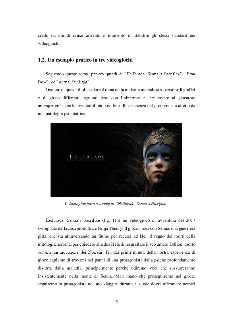 Anteprima della tesi: Videogiochi e psicologia: come le esperienze interattive contribuiscono alla conoscenza ed alla cura delle malattie mentali, Pagina 6