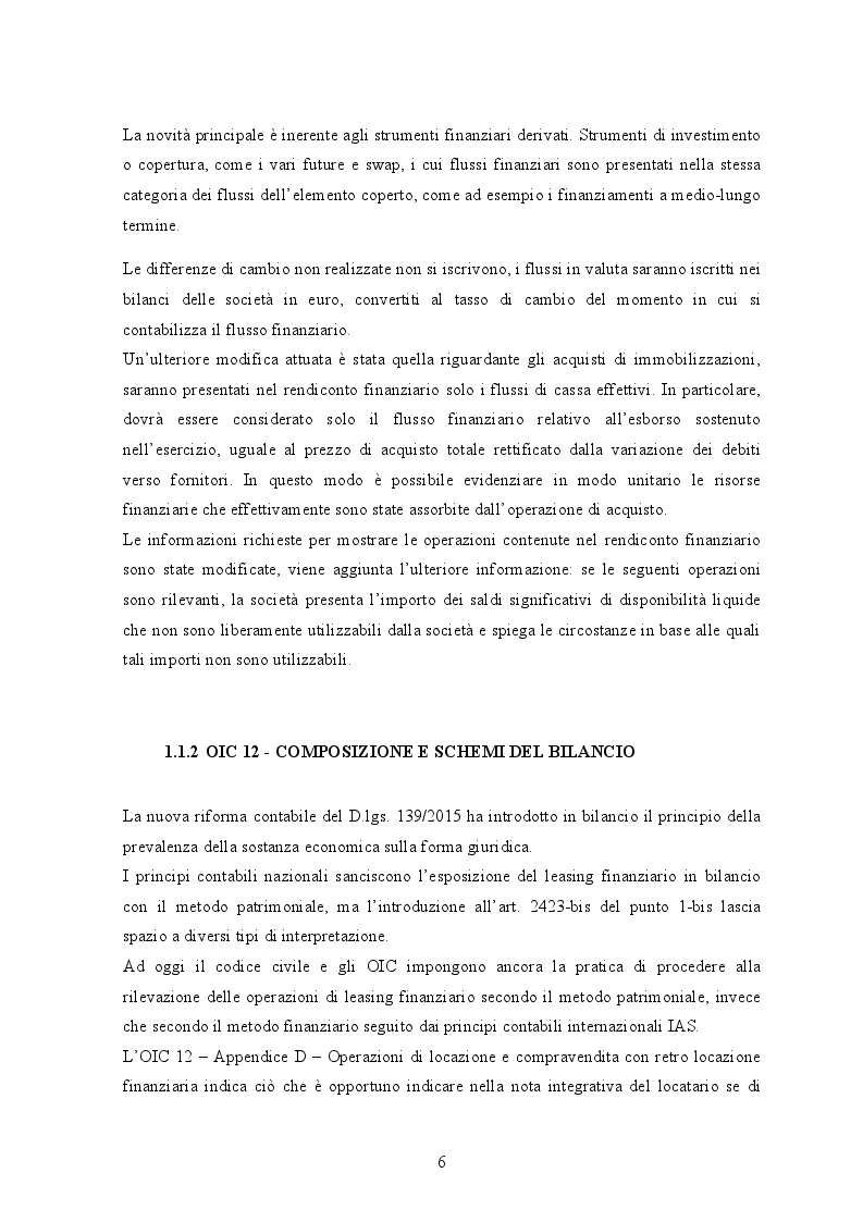 Anteprima della tesi: D.lgs. 139/2015 Il nuovo bilancio d'esercizio: Il caso Salumificio Fratelli Beretta S.p.a., Pagina 4