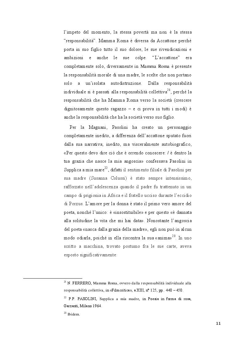 Estratto dalla tesi: Strategie di distribuzione e marketing di Mamma Roma