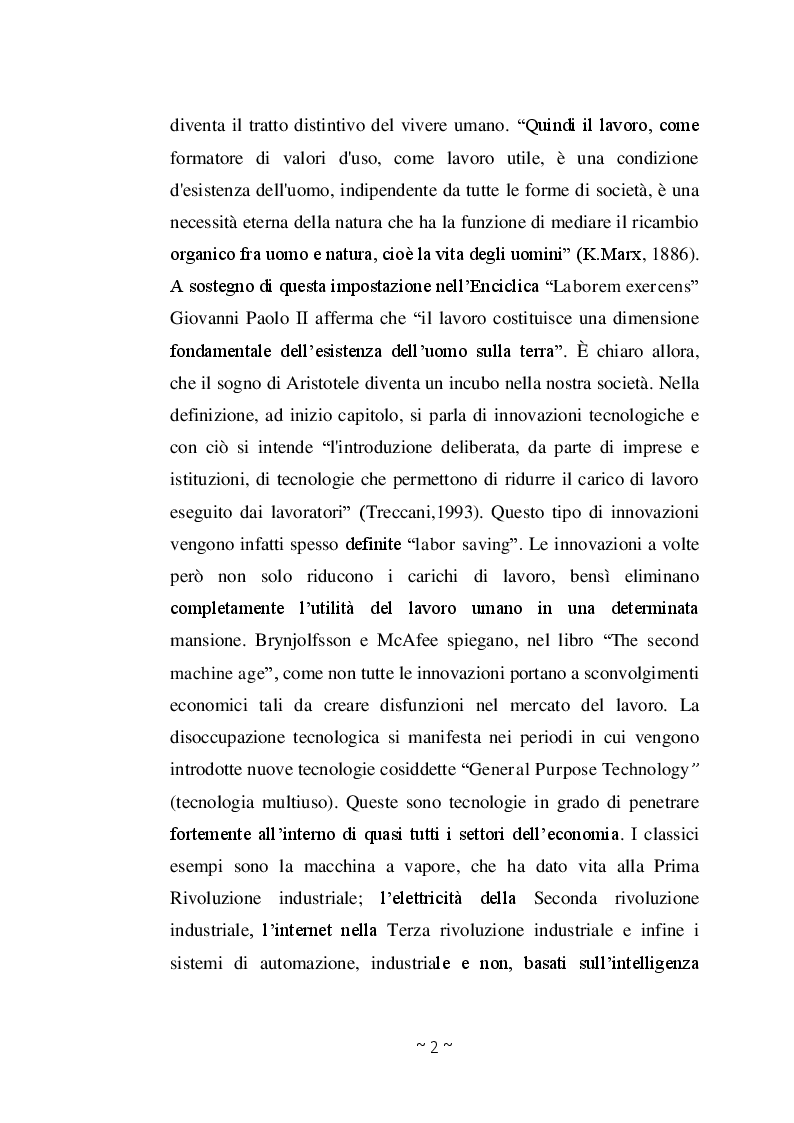 Anteprima della tesi: Disoccupazione Digitale: Cause, conseguenze e soluzioni, Pagina 5
