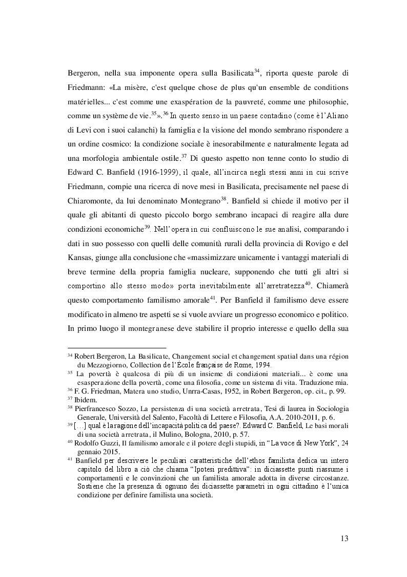 Estratto dalla tesi: Cibo, identità e territorio: narrazioni contemporanee sul patrimonio alimentare lucano
