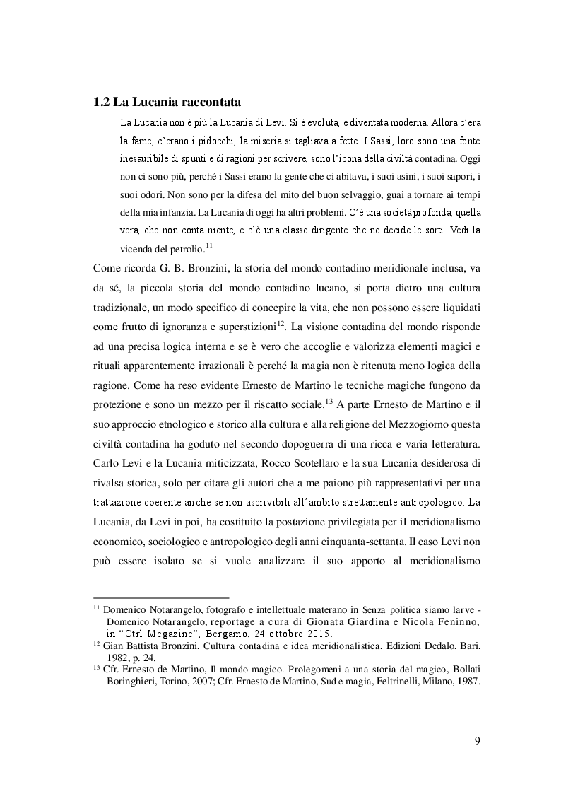 Anteprima della tesi: Cibo, identità e territorio: narrazioni contemporanee sul patrimonio alimentare lucano, Pagina 8