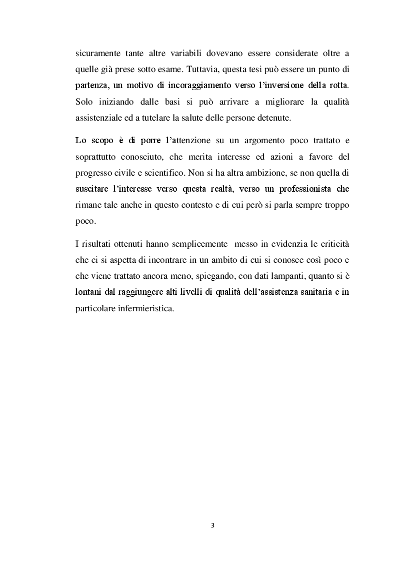 Anteprima della tesi: Uno sguardo oltre le sbarre: l'infermiere e la gestione della tossicodipendenza , Pagina 4