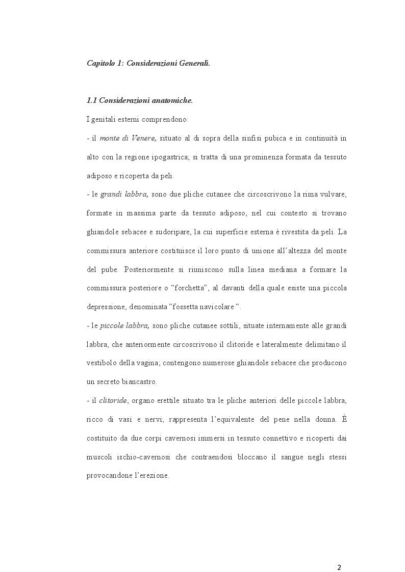 Anteprima della tesi: Cambio di sesso: aspetti clinici, chirurgici e medicolegali, Pagina 3
