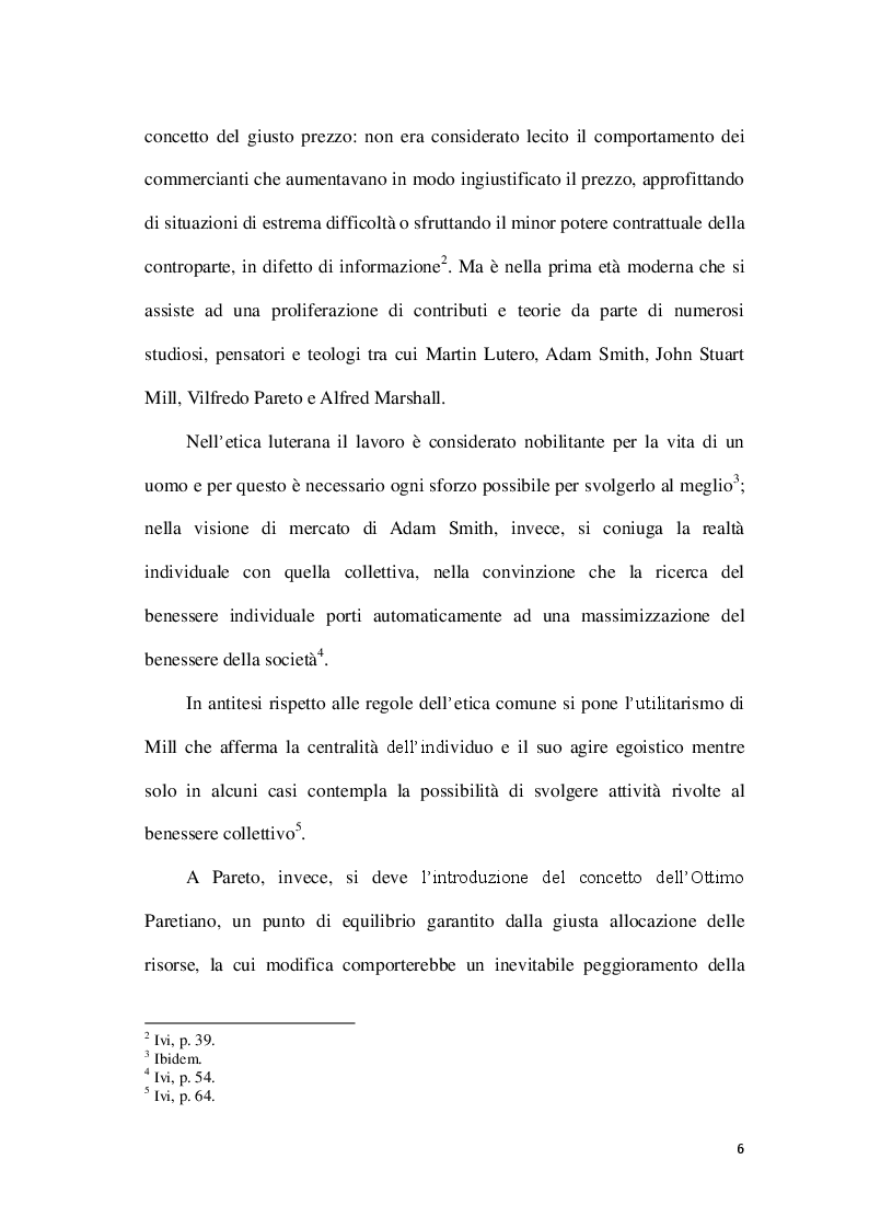 Anteprima della tesi: La Corporate social responsability e il ruolo del bilancio sociale, Pagina 6