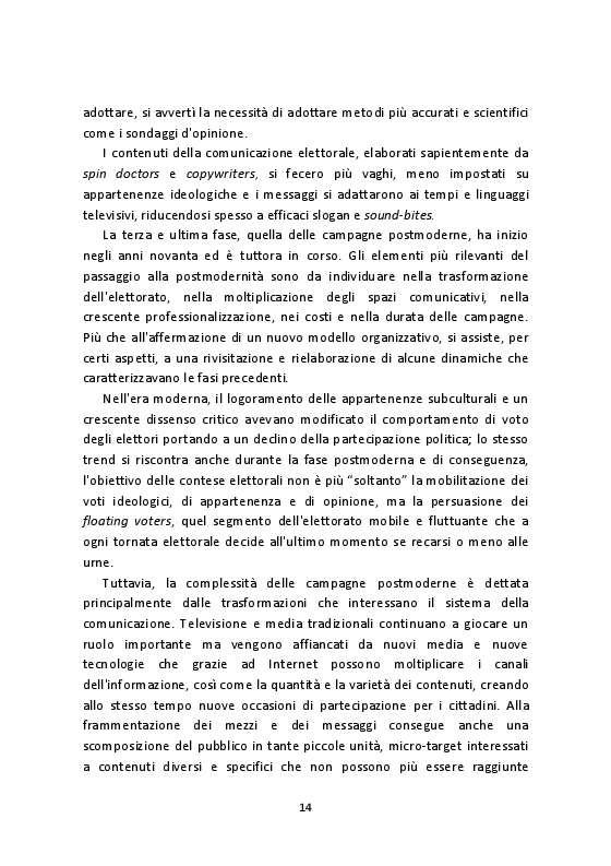 Estratto dalla tesi: La campagna per le Presidenziali USA 2016: analisi dei profili Facebook e Twitter di Clinton e Trump