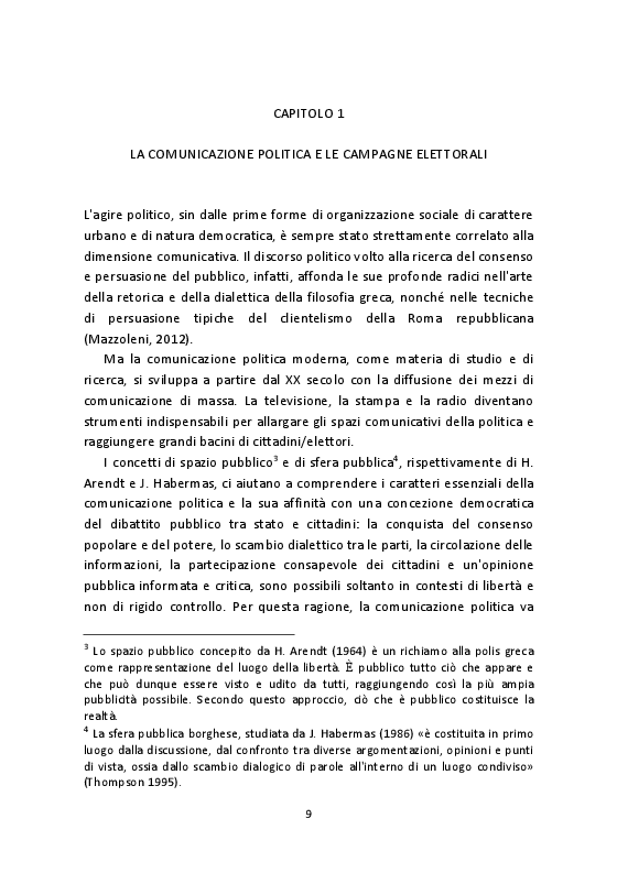 Anteprima della tesi: La campagna per le Presidenziali USA 2016: analisi dei profili Facebook e Twitter di Clinton e Trump, Pagina 7