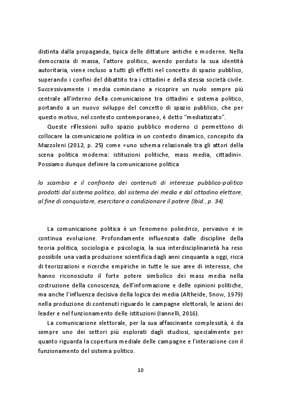 Anteprima della tesi: La campagna per le Presidenziali USA 2016: analisi dei profili Facebook e Twitter di Clinton e Trump, Pagina 8