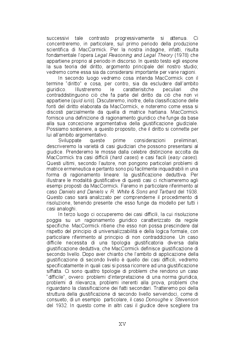 Anteprima della tesi: La teoria del ragionamento giuridico di Neil MacCormick, un approccio post-positivista all'argomentazione, Pagina 7