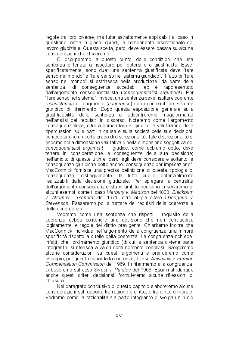 Anteprima della tesi: La teoria del ragionamento giuridico di Neil MacCormick, un approccio post-positivista all'argomentazione, Pagina 8