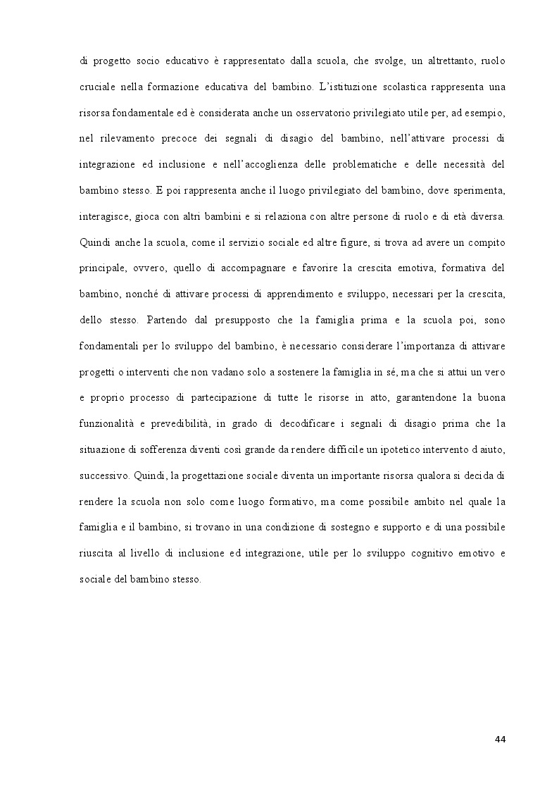 Anteprima della tesi: La povertà educativa e le azioni di contrasto. Il contributo della progettazione sociale nell'abito scolastico, Pagina 5