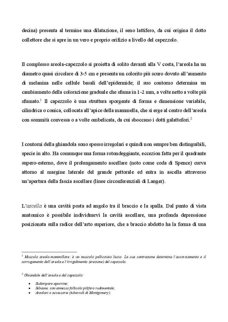 Anteprima della tesi: Management infermieristico nella donna con ricostruzione mammaria: dalla diagnosi alla riabilitazione, Pagina 6