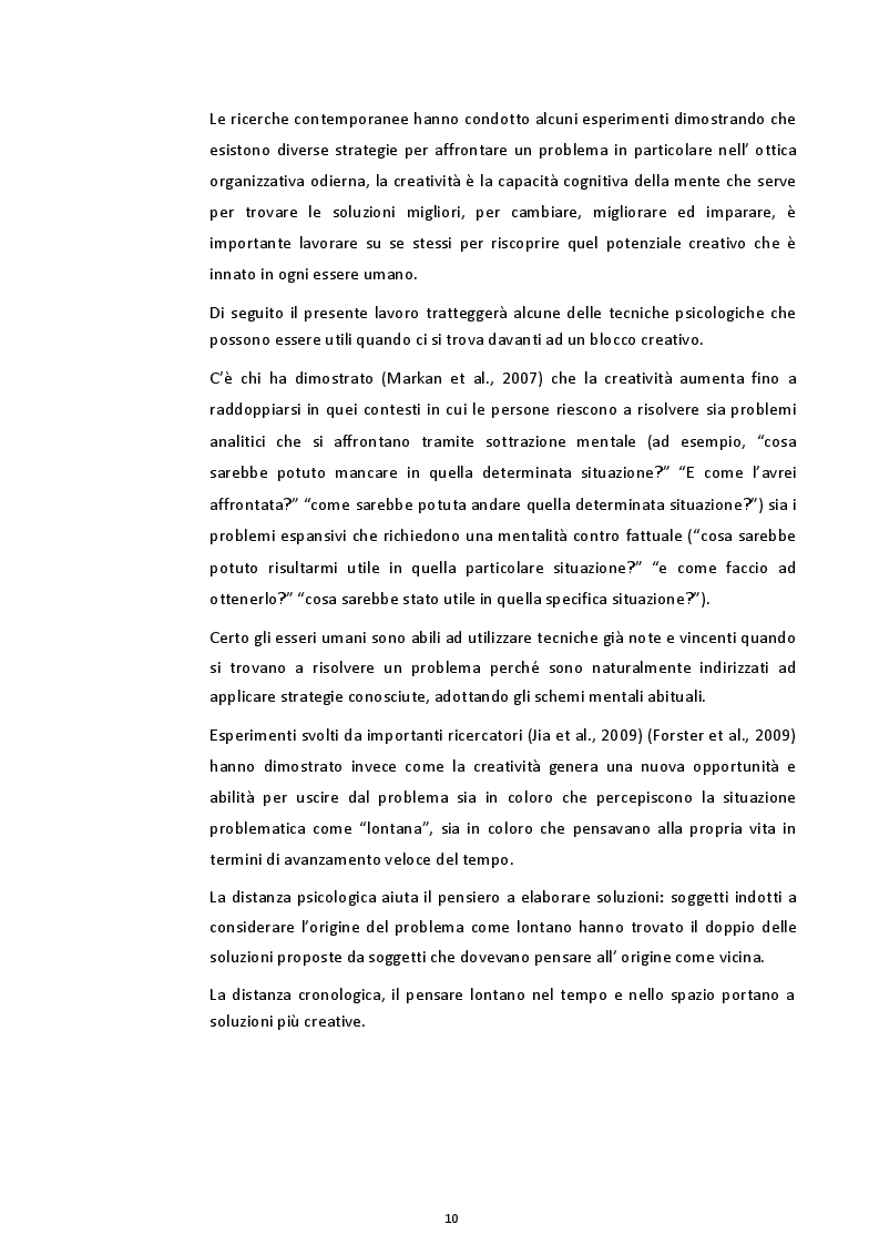Estratto dalla tesi: L'importanza delle soft skills nelle organizzazioni e nel lavoro
