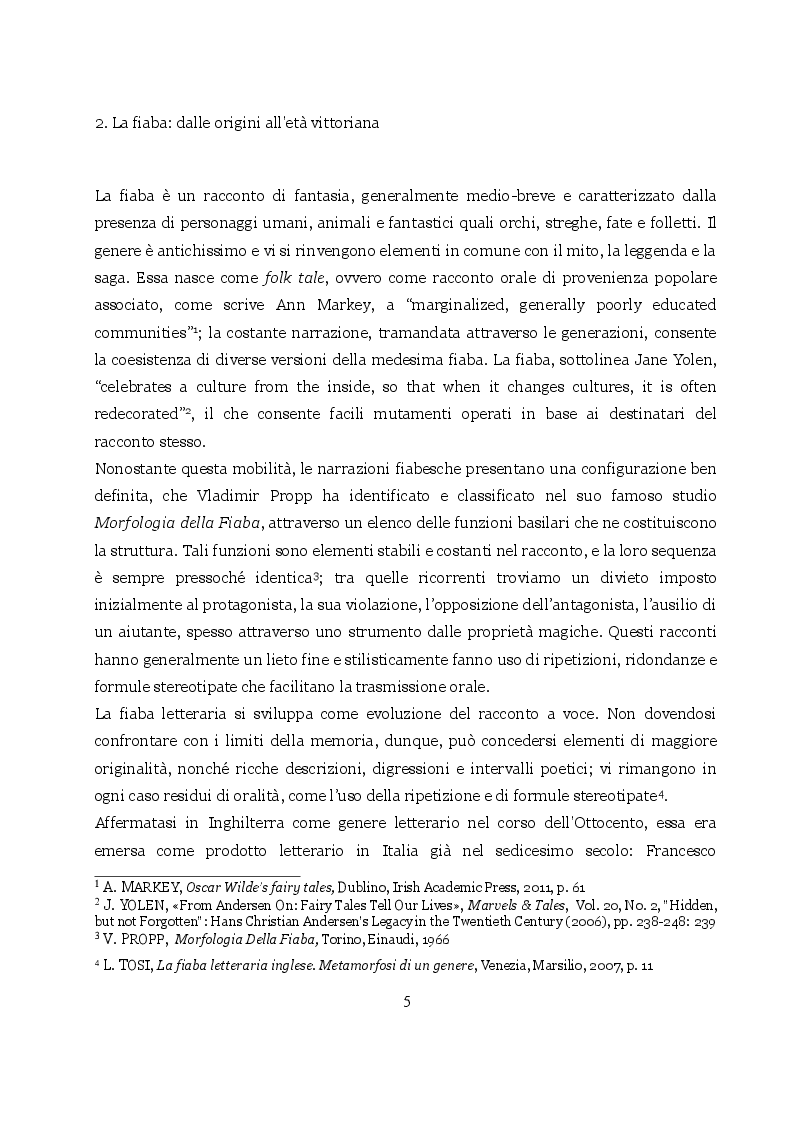 Anteprima della tesi: The Happy Prince and Other Tales: fortuna editoriale delle fiabe di Oscar Wilde, Pagina 3