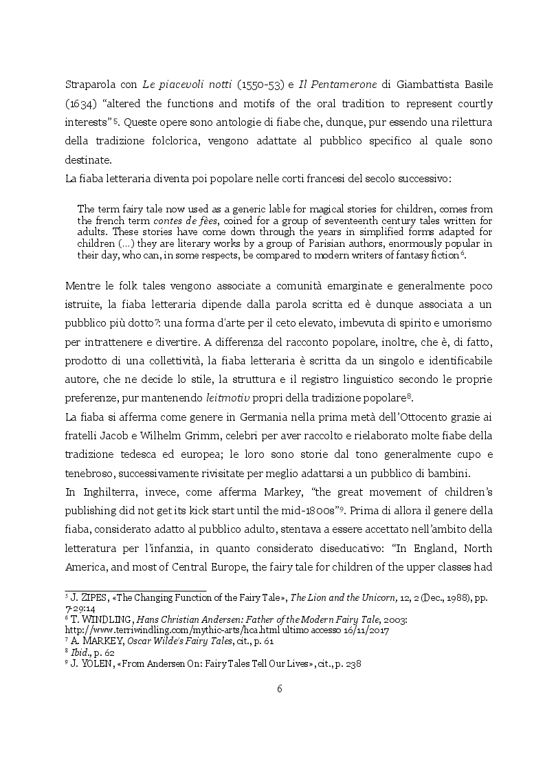 Anteprima della tesi: The Happy Prince and Other Tales: fortuna editoriale delle fiabe di Oscar Wilde, Pagina 4