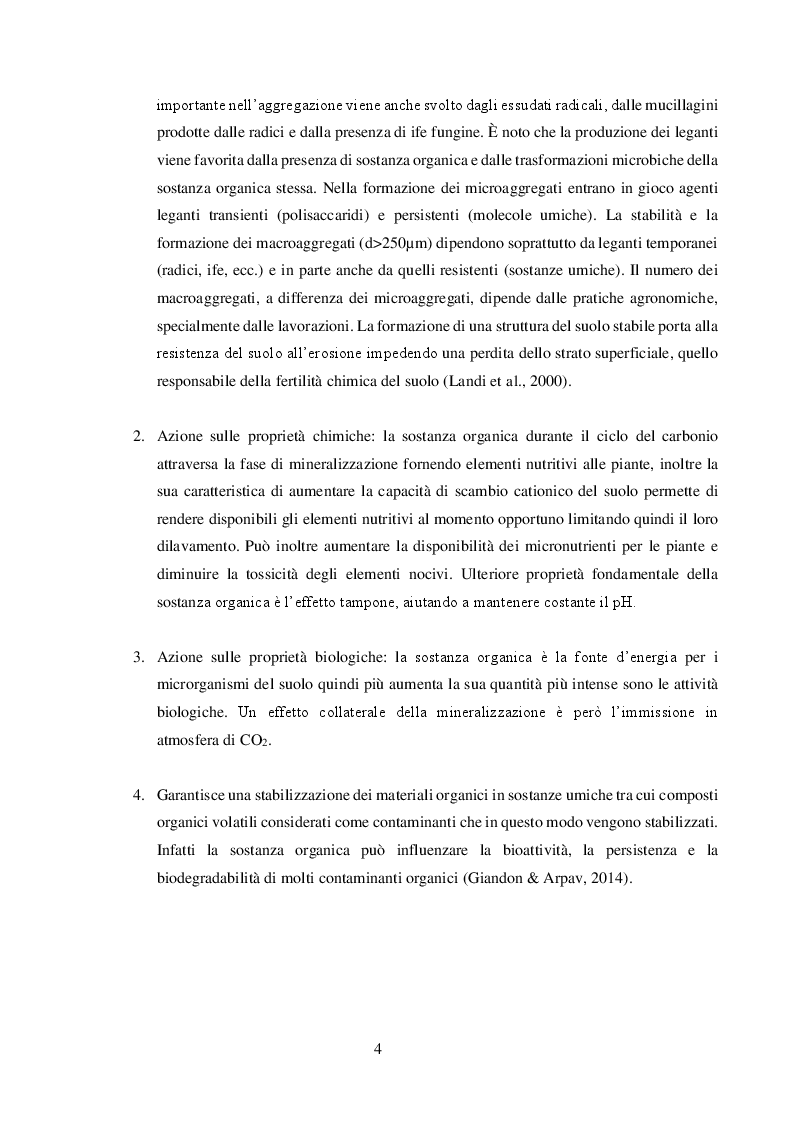 Anteprima della tesi: Valore agronomico ed effetti ambientali del compost da digestato, Pagina 5
