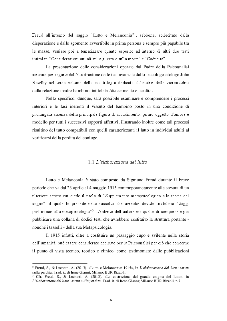 Anteprima della tesi: Perdersi per ritrovarsi: l'esperienza della perdita e la riscoperta di se stessi, Pagina 5