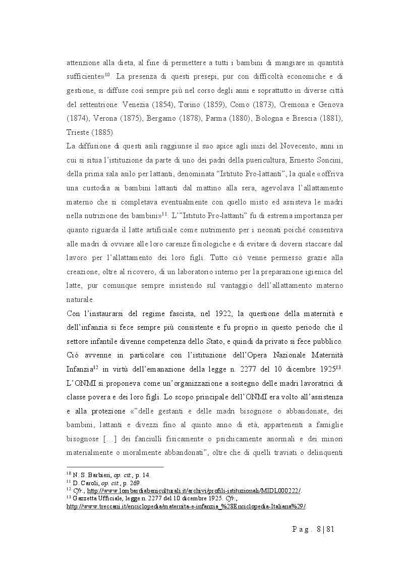 Anteprima della tesi: Progettare un nido d'infanzia: orientamenti pedagogici, spazi, tempi, funzionamento, Pagina 4